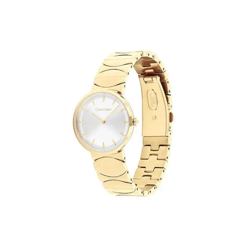 Calvin Klein Enchant Gold Quartz Ladies Watch 25100043 2