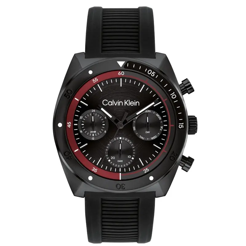 Calvin Klein Flex Black Silicone Watch 25200467 1