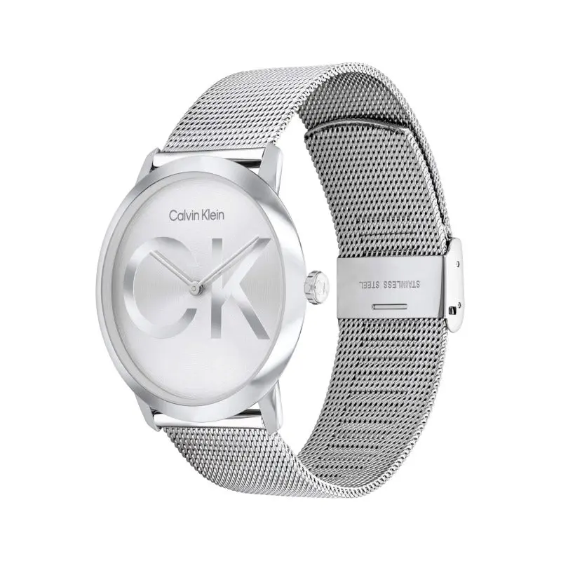Calvin Klein Intrigue Silver Mesh Bracelet Watch 25300009 2