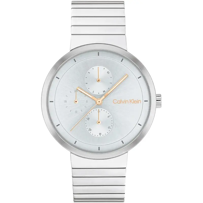 Calvin Klein Ionic Thin Silver Plated Watch 25100032 1