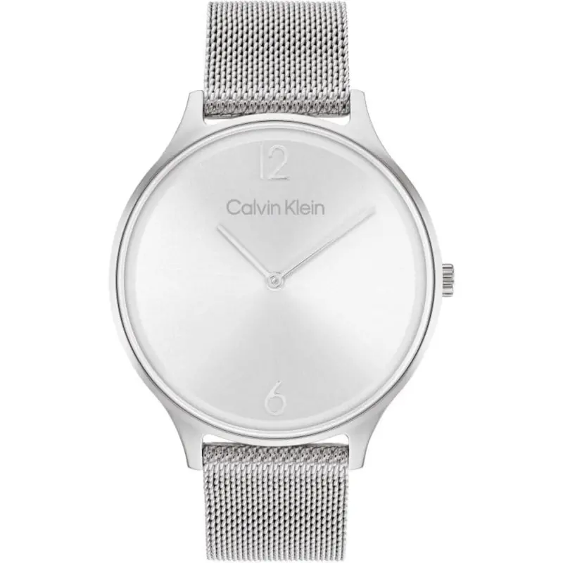 Calvin Klein Silver Dial Milanese Strap Women Watch 25200001 1