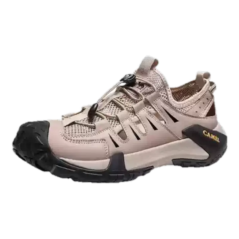 Camel 2026 New Summer Men's Shoes Breathable Mesh Shoes Comfortable Lightweight Hiking Shoes Outdoor Trekking Shoes 1