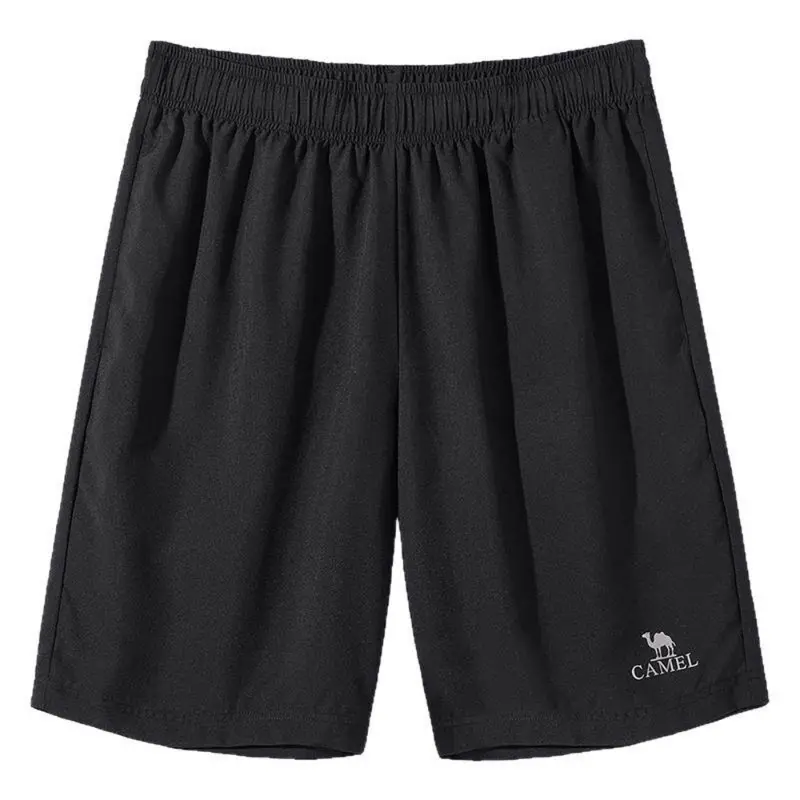 Camel Men's Quick-Dry Sports Shorts, Summer 2026, Lightweight, Breathable, Loose Straight Leg Casual Five-Point Pants 1