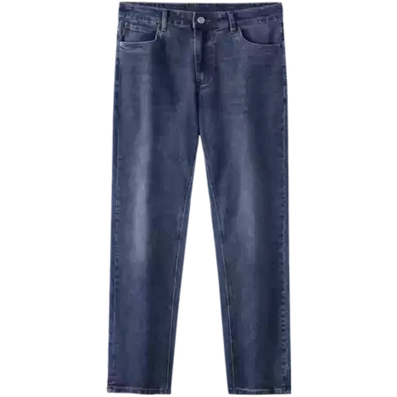 Camel Men's Retro Casual Straight Leg Jeans, Summer Loose Fit, Trendy, Cool, Slightly Stretch, Versatile 1