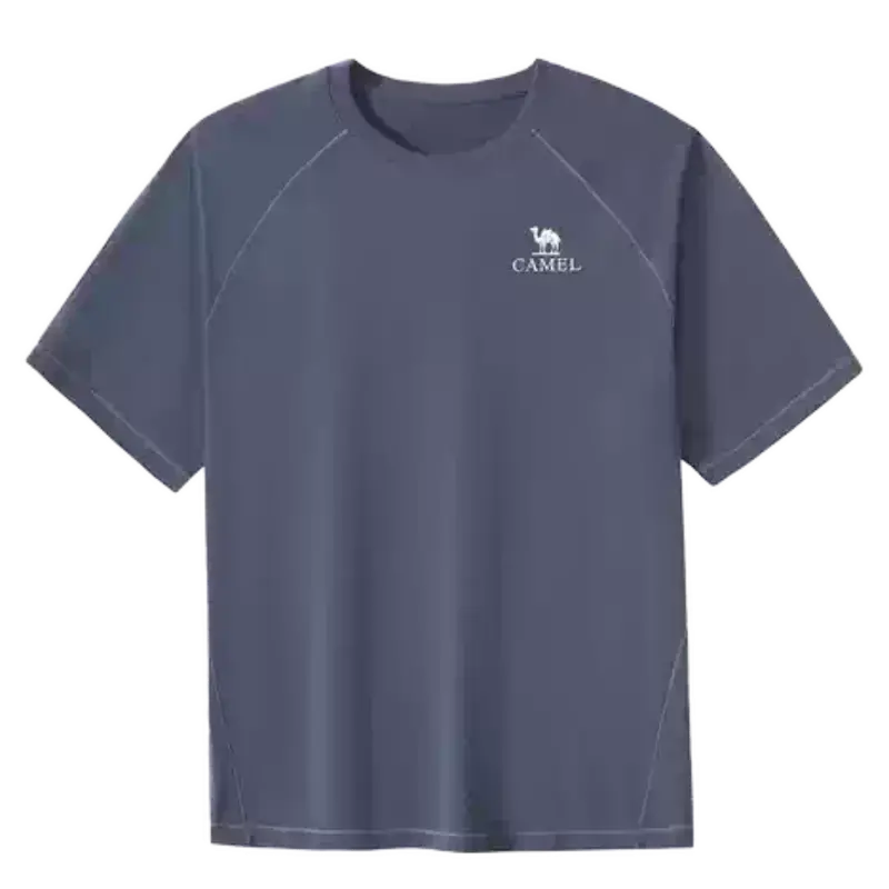 Camel Outdoor Sports Short-Sleeve Quick-Drying T-Shirt Men's 2026 Summer Top Breathable Running Fitness Hiking Quick-Drying T-Shirt Women's 1