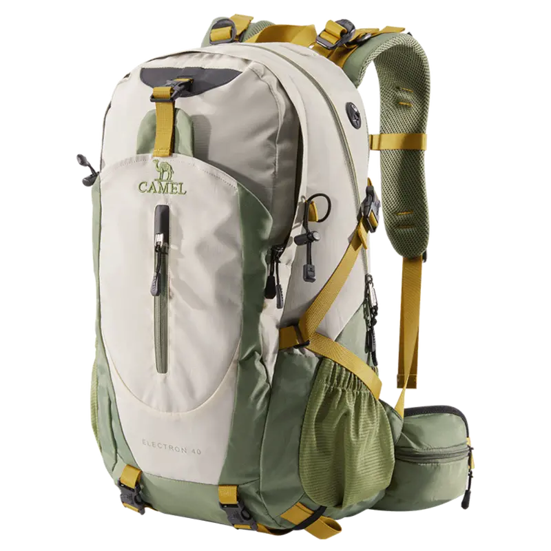 Camel Women's Lightweight Hiking Backpack 2026 Professional Outdoor Hiking Backpack/School Bag/Men's Large Capacity Shoulder Bag 1
