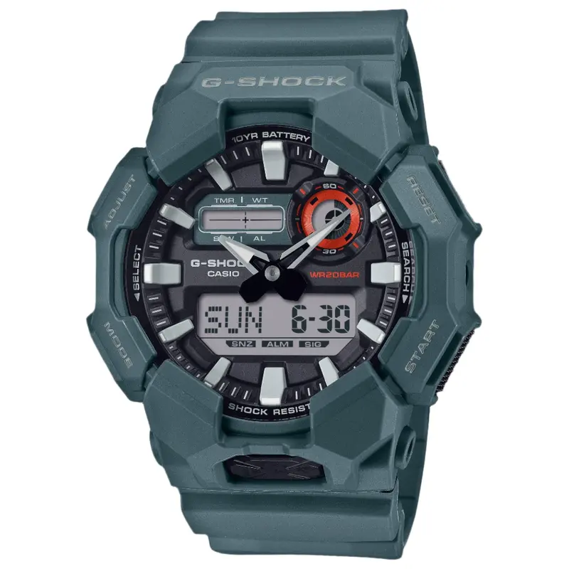 Casio Analog-Digital Grey Watch Ga-010-2Adr 1