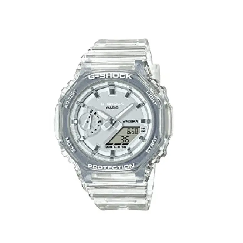 Casio Analog-Digital White Dial Women's Watch Gma-S2100sk-7Adr-P 1