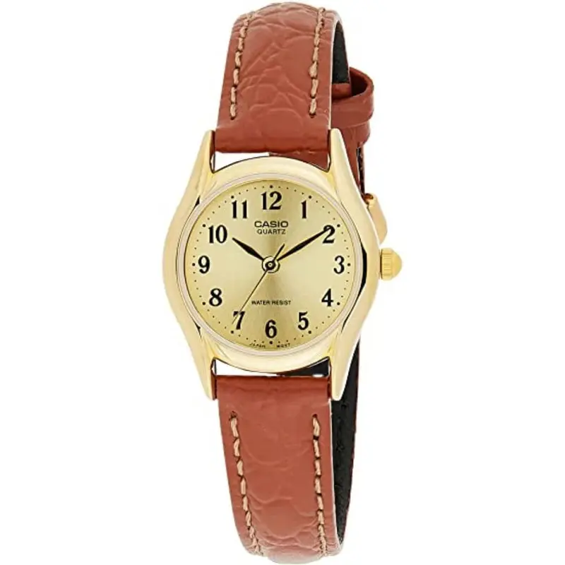 Casio Analog Ltp-1094Q-9Brdf-P Brown Leather Women Watch 1