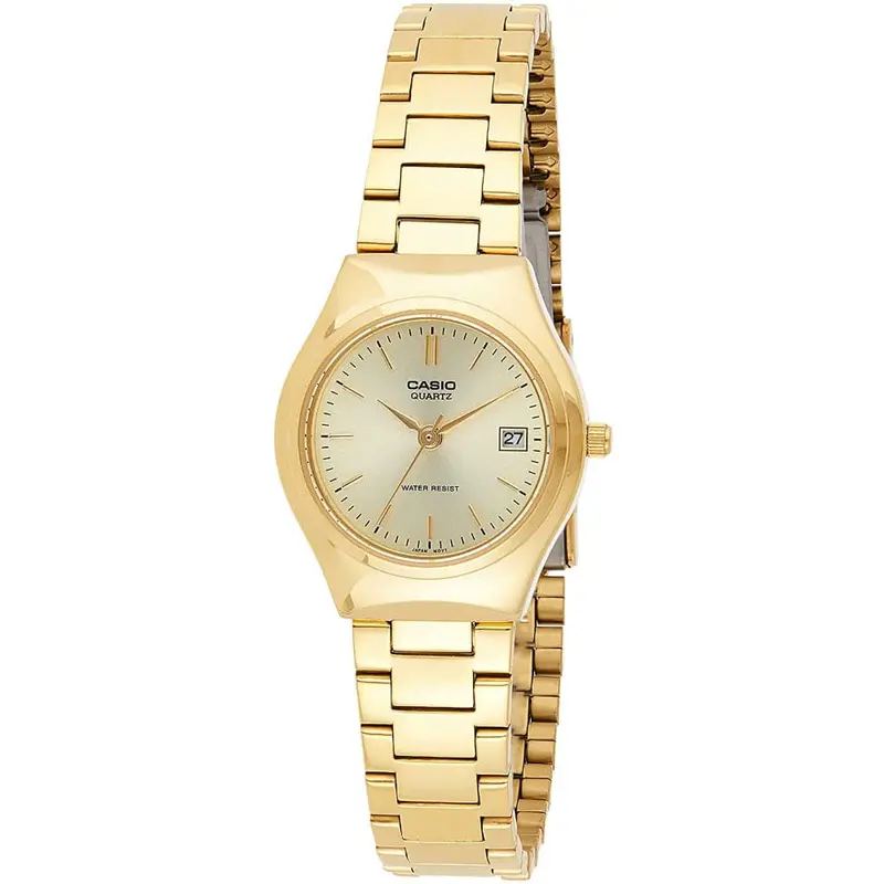 Casio Analog Mmtp-1170N-9Ardf-P Gold Stainless Steel Unisex Watch 1