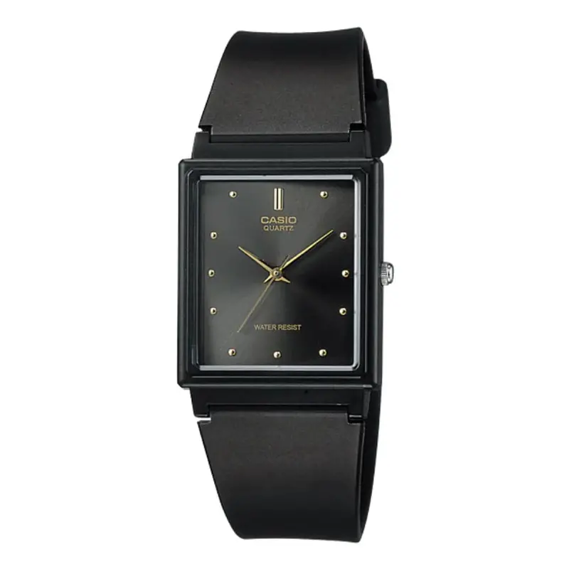 Casio Analog Mq-38-1Adf-P Black Resin Unisex Watch 1