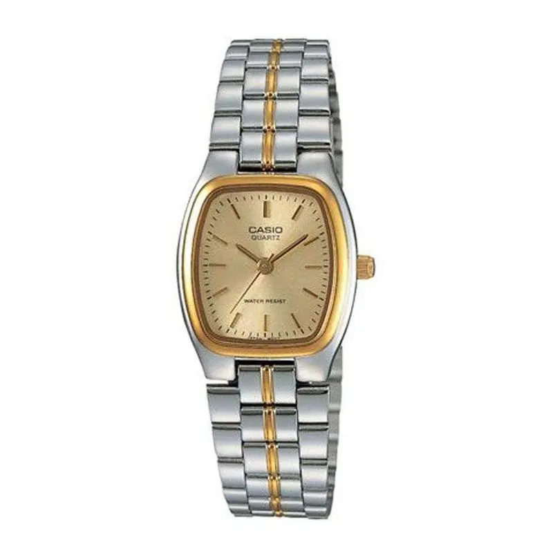 Casio Analog Watch For Women Silver Stainless Steel Strap Ltp-1169G-9Ardf-P 1