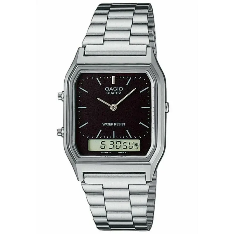 Casio Aq-230A-1Dmq-P Stainless Steel Unisex Watch 1