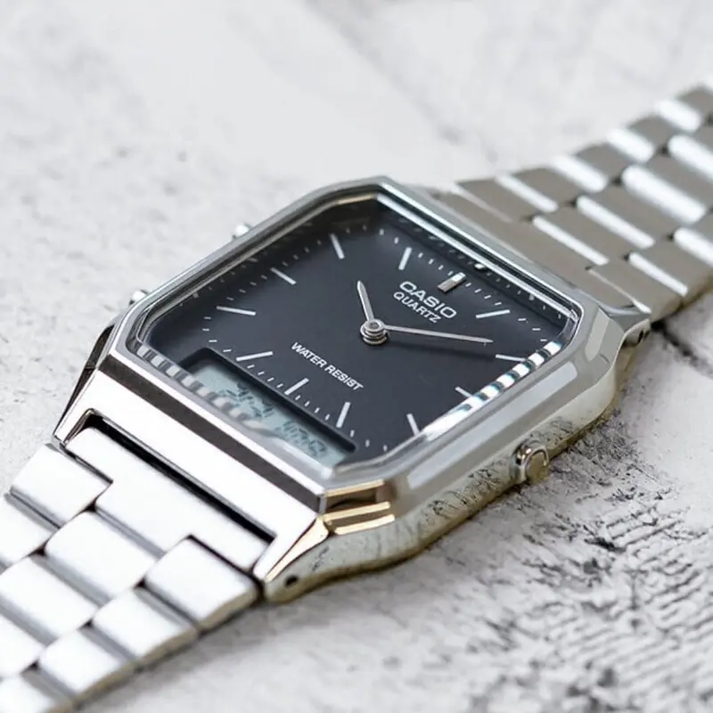 Casio Aq-230A-1Dmq-P Stainless Steel Unisex Watch 2