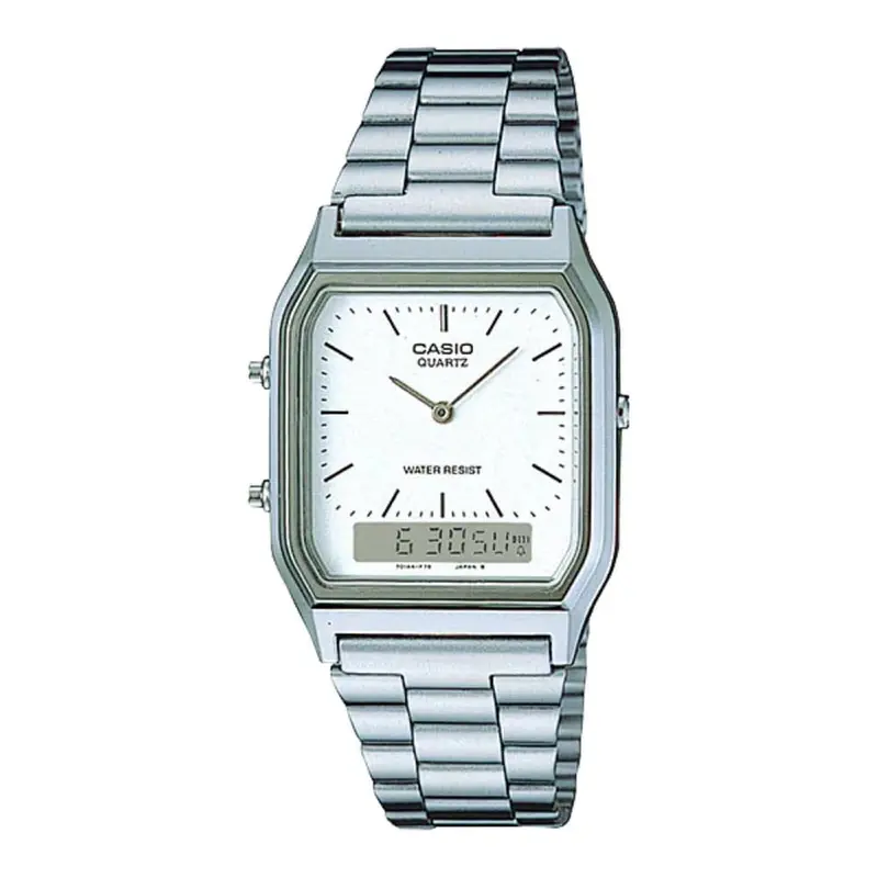 Casio Aq-230A-7Dmq-P Stainless Steel Unisex Watch 1