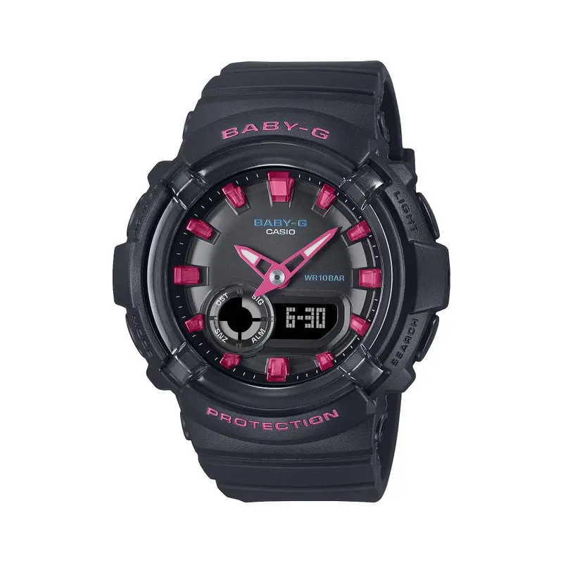 Casio Baby-G Analog-Digital Black Resin Strap Women's Watch Bga-280Dn-1Adr 1