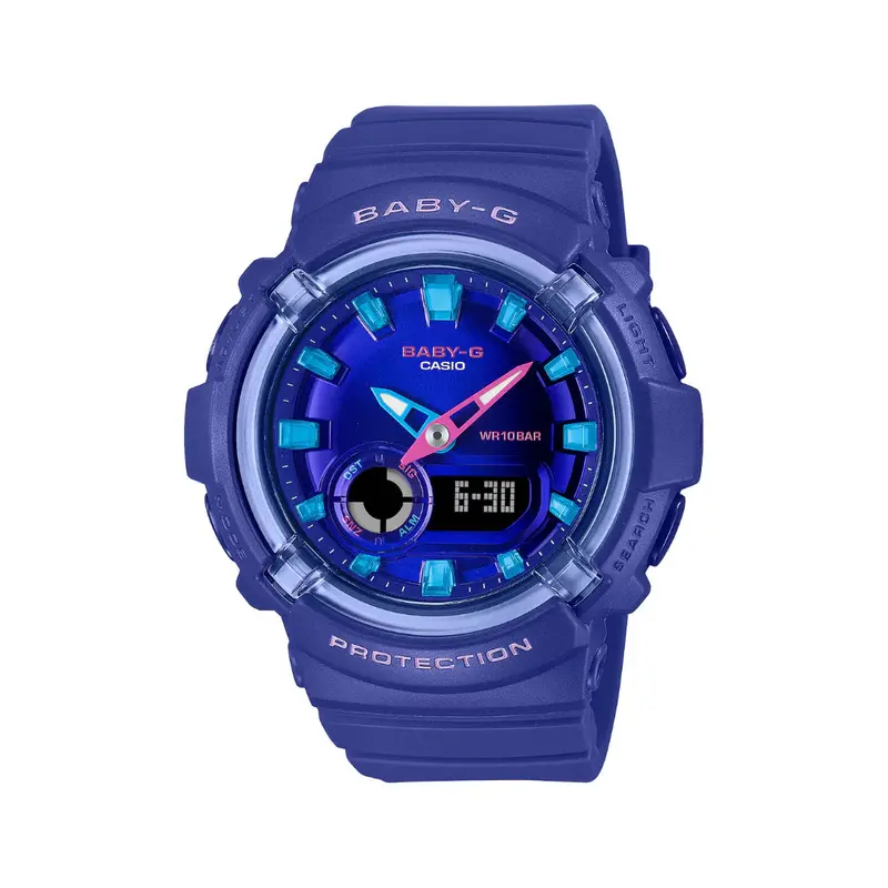 Casio Baby-G Analog-Digital Purple Resin Strap Women's Watch Bga-280Dn-2Adr-P 1
