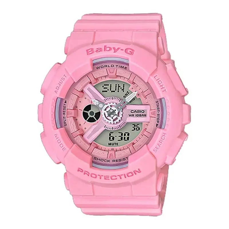 Casio Baby-G Ba-110-4A1dr Digital Quartz Pink Resin Women's Watch 1