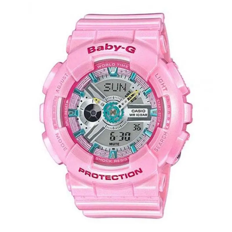 Casio Baby-G Ba-110Ca-4Adr Digital Quartz Pink Resin Women's Watch 1