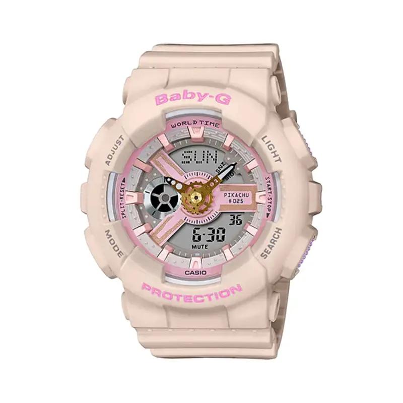 Casio Baby-G Ba-110Pkc-4Adr-P Pink Resin Strap Women Watch 1