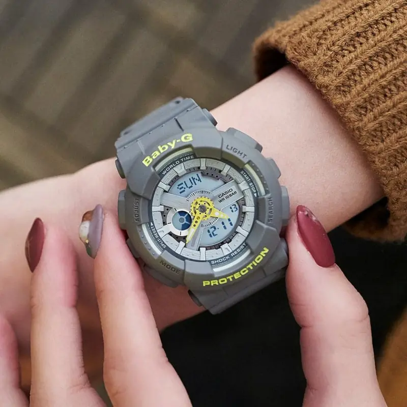 Casio Baby-G Ba-110Pp-8Adr Standard Analog-Digital Women's Watch 2