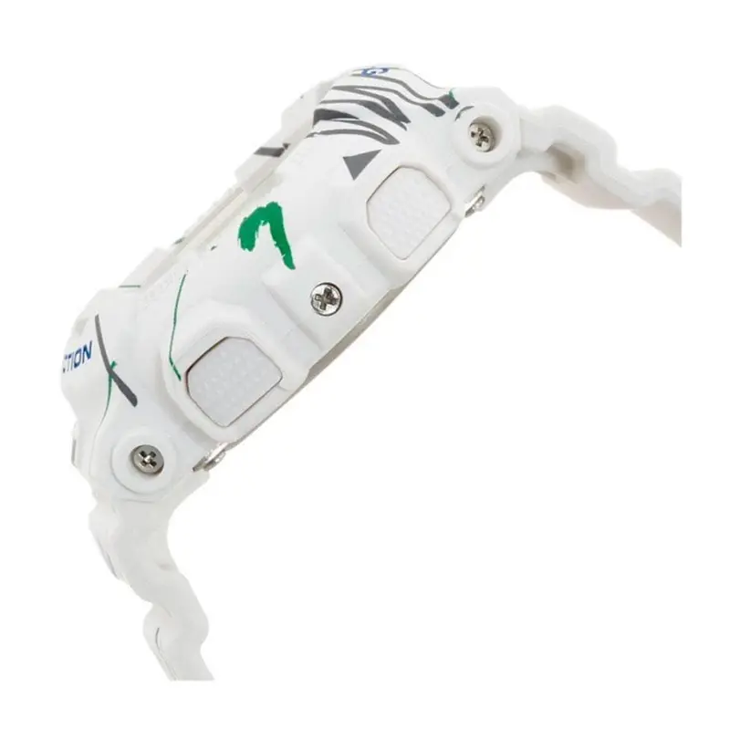 Casio Baby-G Ba-120Sc-7Adr-P Digital Quartz White Resin Women's Watch 2