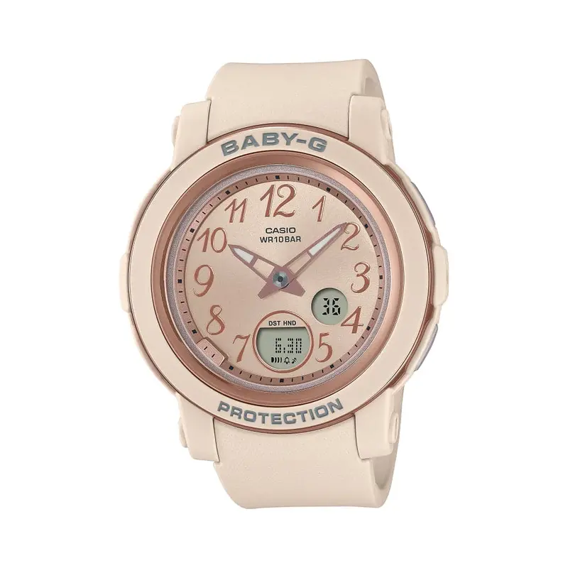 Casio Baby-G Beige Resin Strap Women Watch Bga-290Sa-4Adr 1