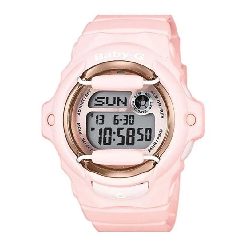Casio Baby-G Bg-169G-4Bdr Pink Resin Women's Watch 1