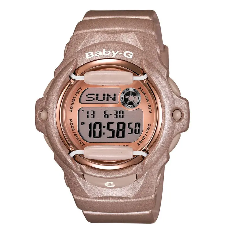 Casio Baby-G Bg-169G-4Cr Digital Quartz Beige Resin Women's Watch 1