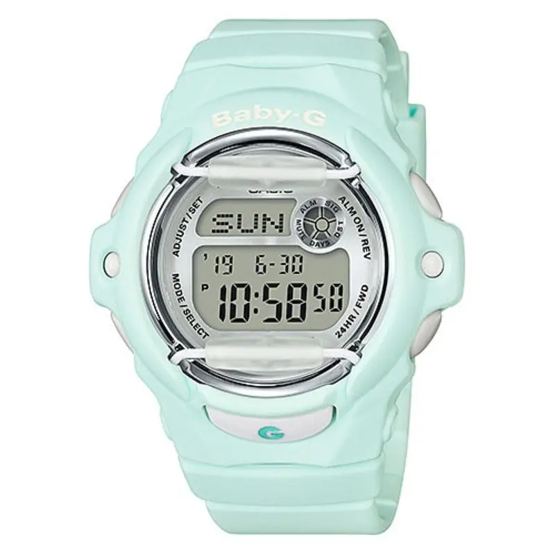 Casio Baby-G Bg-169R-3Dr-P Digital Quartz Blue Resin Women's Watch 1