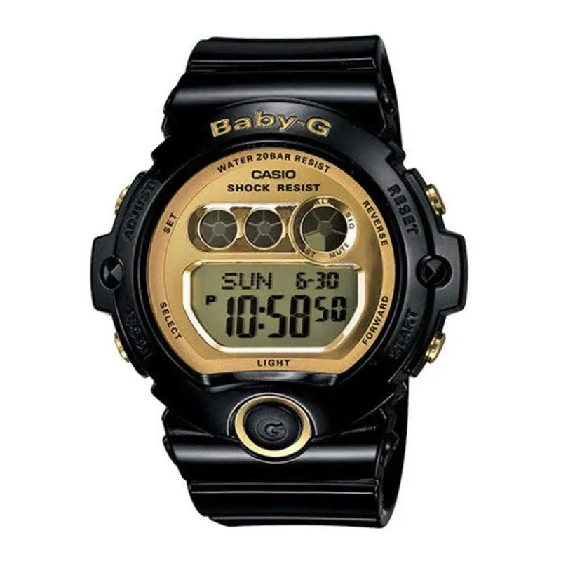 Casio Baby-G Bg-6901-1Dr Digital Quartz Black Resin Women's Watch 1