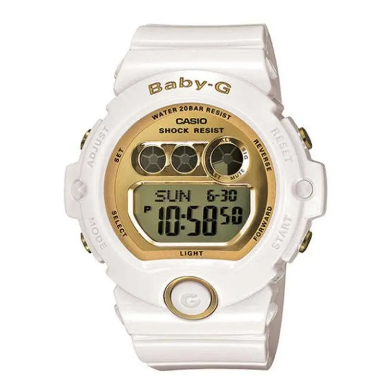 Casio Baby-G Bg-6901-7Dr Digital Quartz White Resin Women's Watch 1