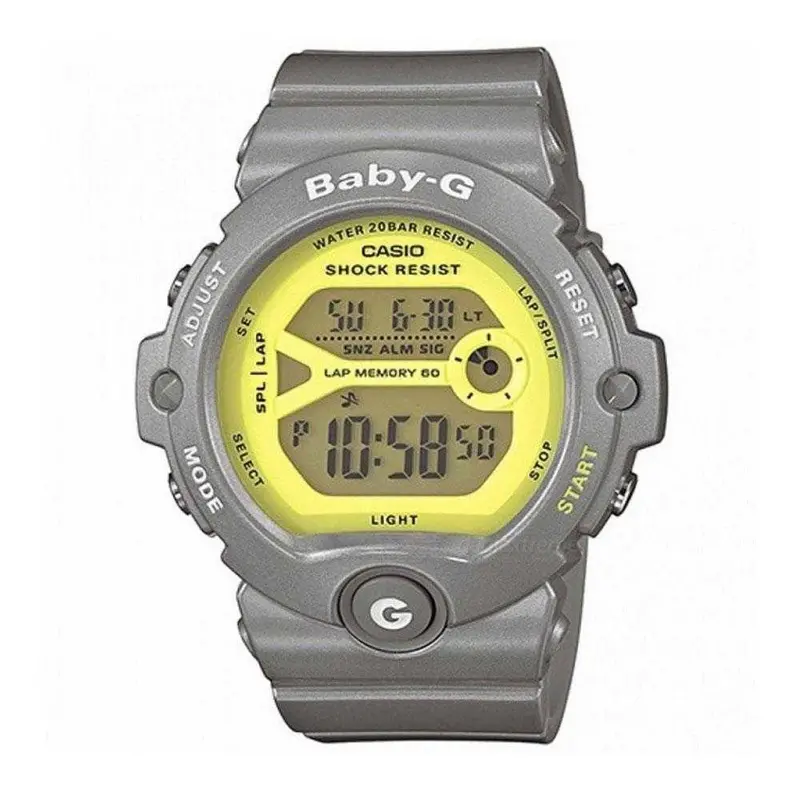 Casio Baby-G Bg-6903-8Dr Running Digital Quartz Grey Resin Women's Watch 1