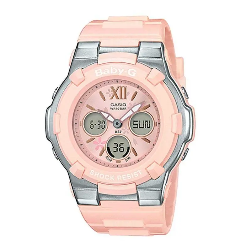 Casio Baby-G Bga-110Bl-4Bdr Digital Quartz Pink Resin Women's Watch 1