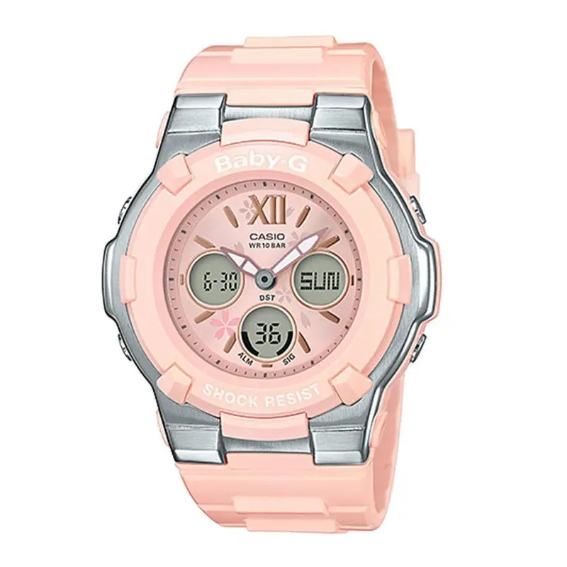 Casio Baby-G Bga-110Bl-4Bdr-P Digital Quartz Pink Resin Women's Watch 1