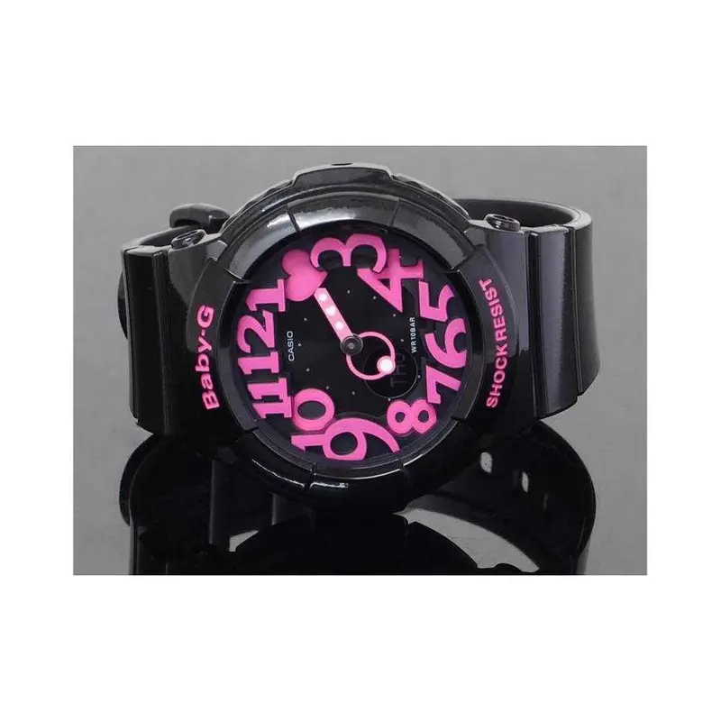 Casio Baby-G Bga-130-1Bdr Digital Quartz Black Resin Women's Watch 2
