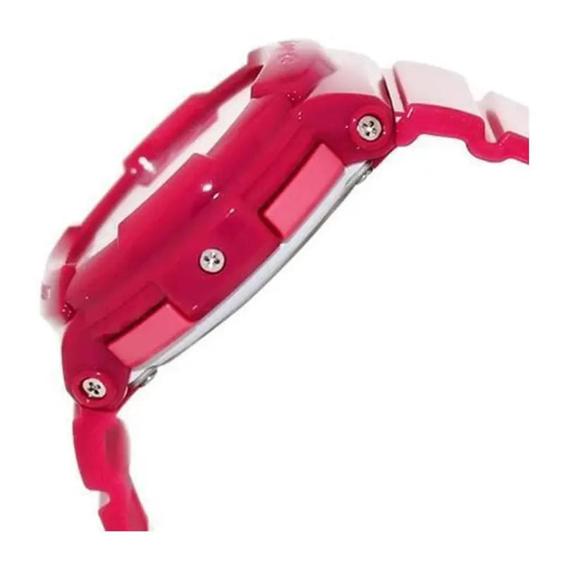 Casio Baby-G Bga-130-4Bdr Digital Quartz Pink Resin Women's Watch 2