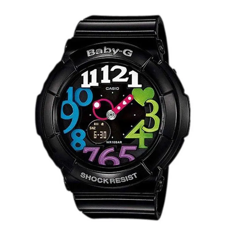 Casio Baby-G Bga-131-1B2dr Digital Quartz Black Resin Women's Watch 1