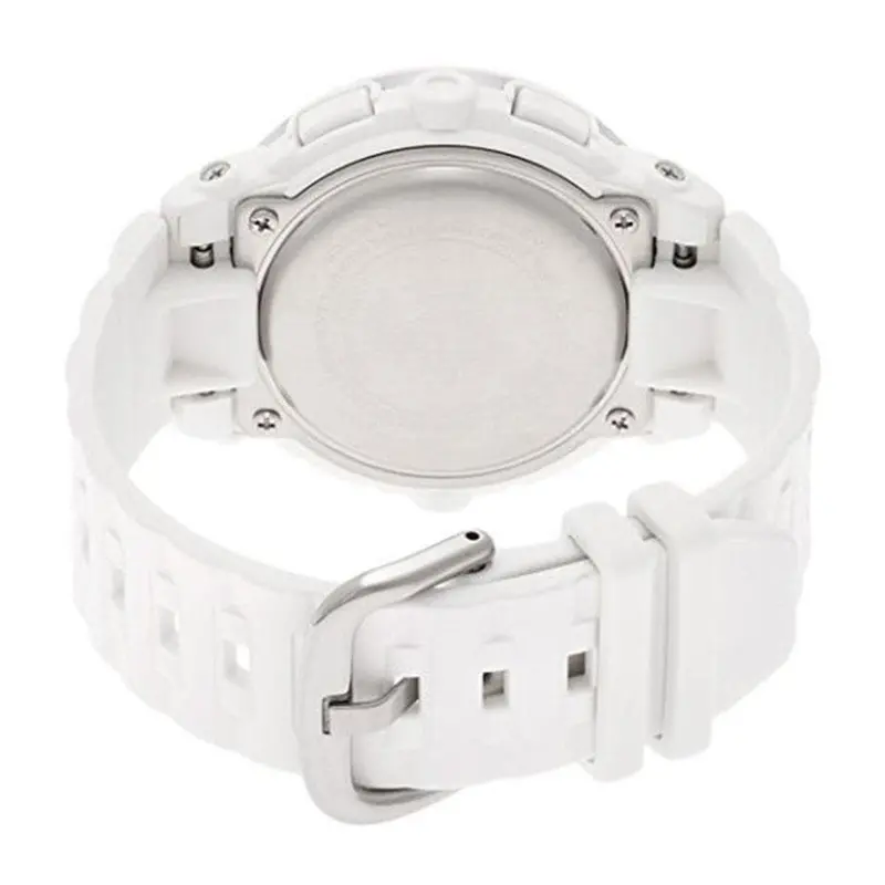 Casio Baby-G Bga-151-7Bdr Digital Quartz White Resin Women's Watch 2