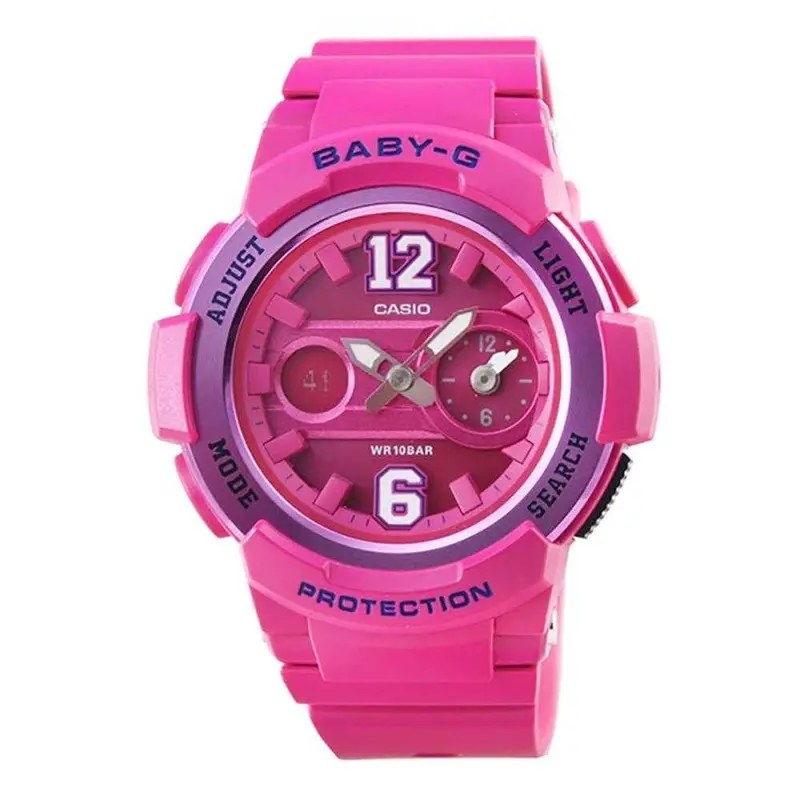Casio Baby-G Bga-210-4B2dr Digital Quartz Pink Resin Women's Watch 2