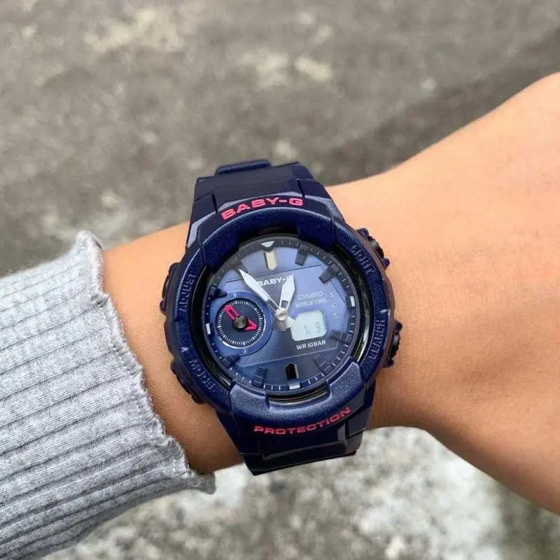 Casio Baby-G Bga-230S-2Adr Digital Quartz Blue Resin Women's Watch 2