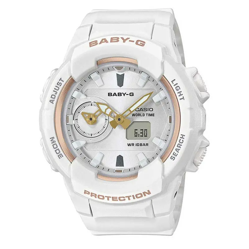 Casio Baby-G Bga-230Sa-7Adr Digital Quartz White Resin Women's Watch 1