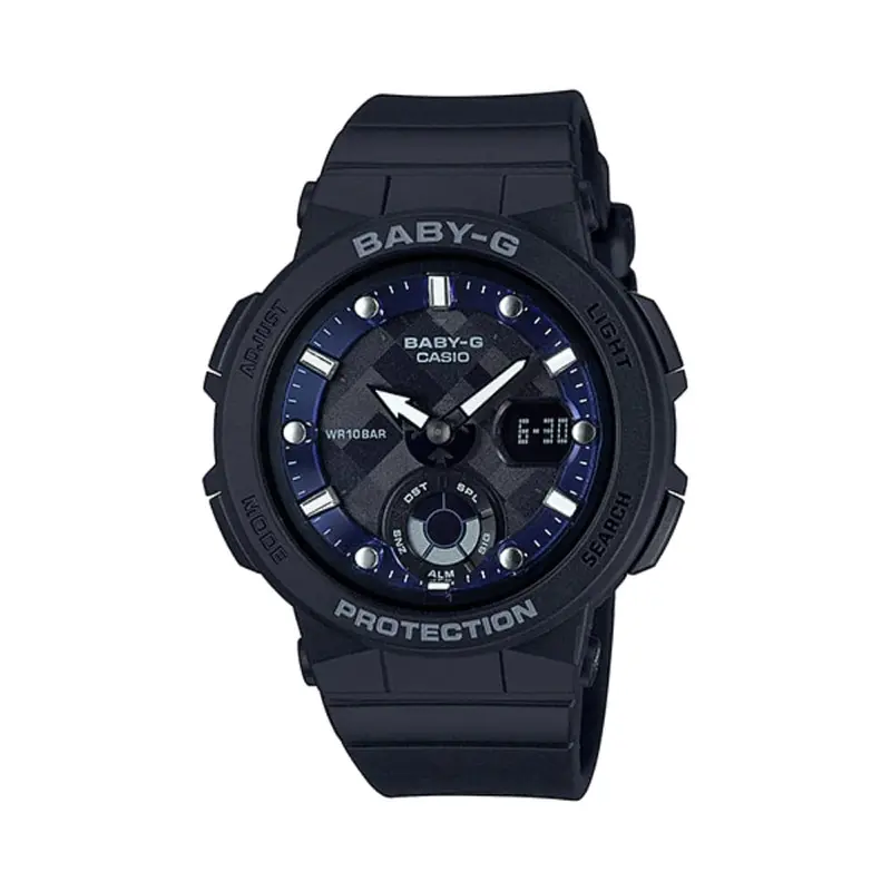 Casio Baby-G Bga-250-1Aer Resin Black Silicon Women's Watch 1