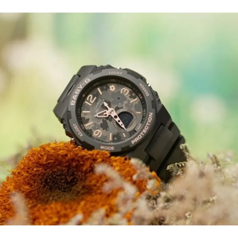 Casio Baby-G Bga-260Fl-1Adr Analog Digital Black Resin Women's Watch 2