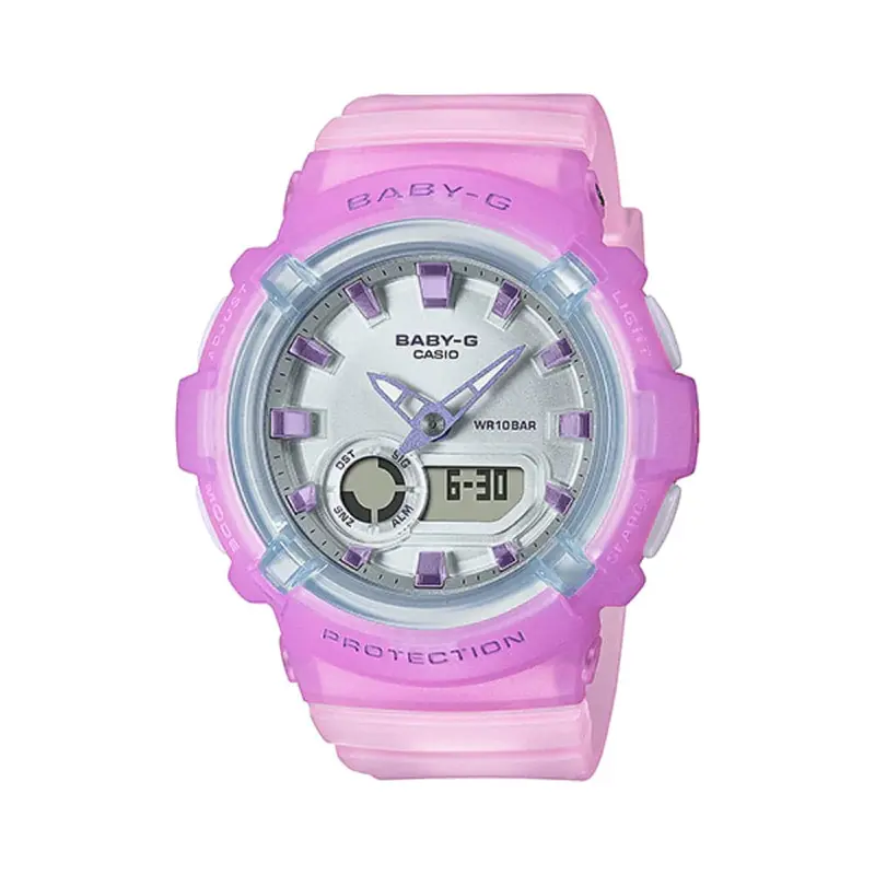 Casio Baby-G Bga-280-6Adr Pink Resin Strap Women's Watch 1