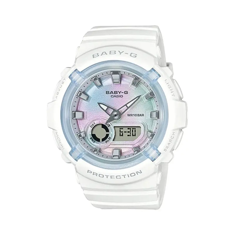 Casio Baby-G Bga-280-7Adr White Rubber Strap Women's Watch 1