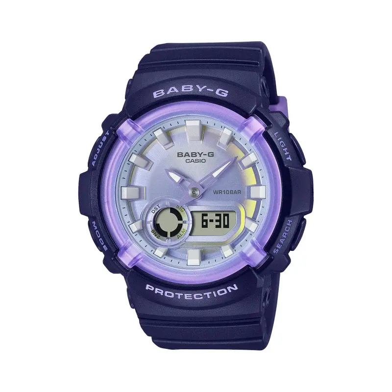 Casio Baby-G Bga-280Dr-2Adr Purple Resin Strap Womens Watch 2