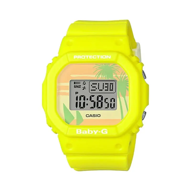 Casio Baby-G Bgd-560Bc-9Dr Yellow Resin Strap Women's Watch 1