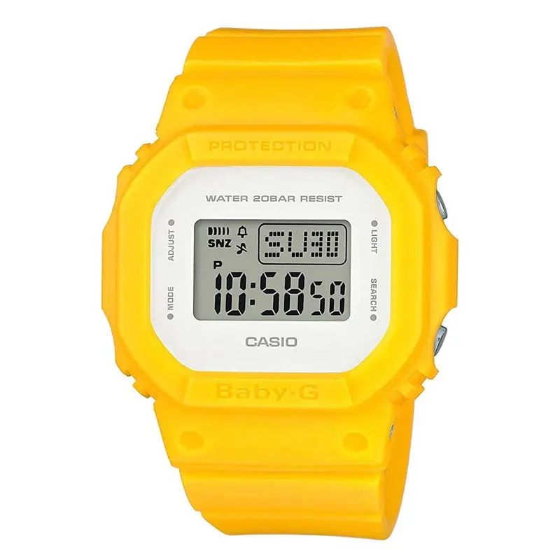 Casio Baby-G Bgd-560Cu-9Dr Digital Quartz Yellow Resin Women's Watch 1