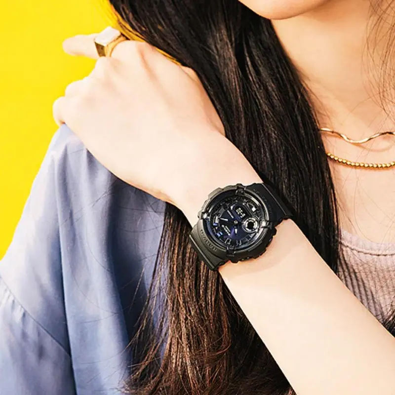 Casio Baby-G Black Dial & Resin Strap Women Watch Bga-280-1Adr-P 2